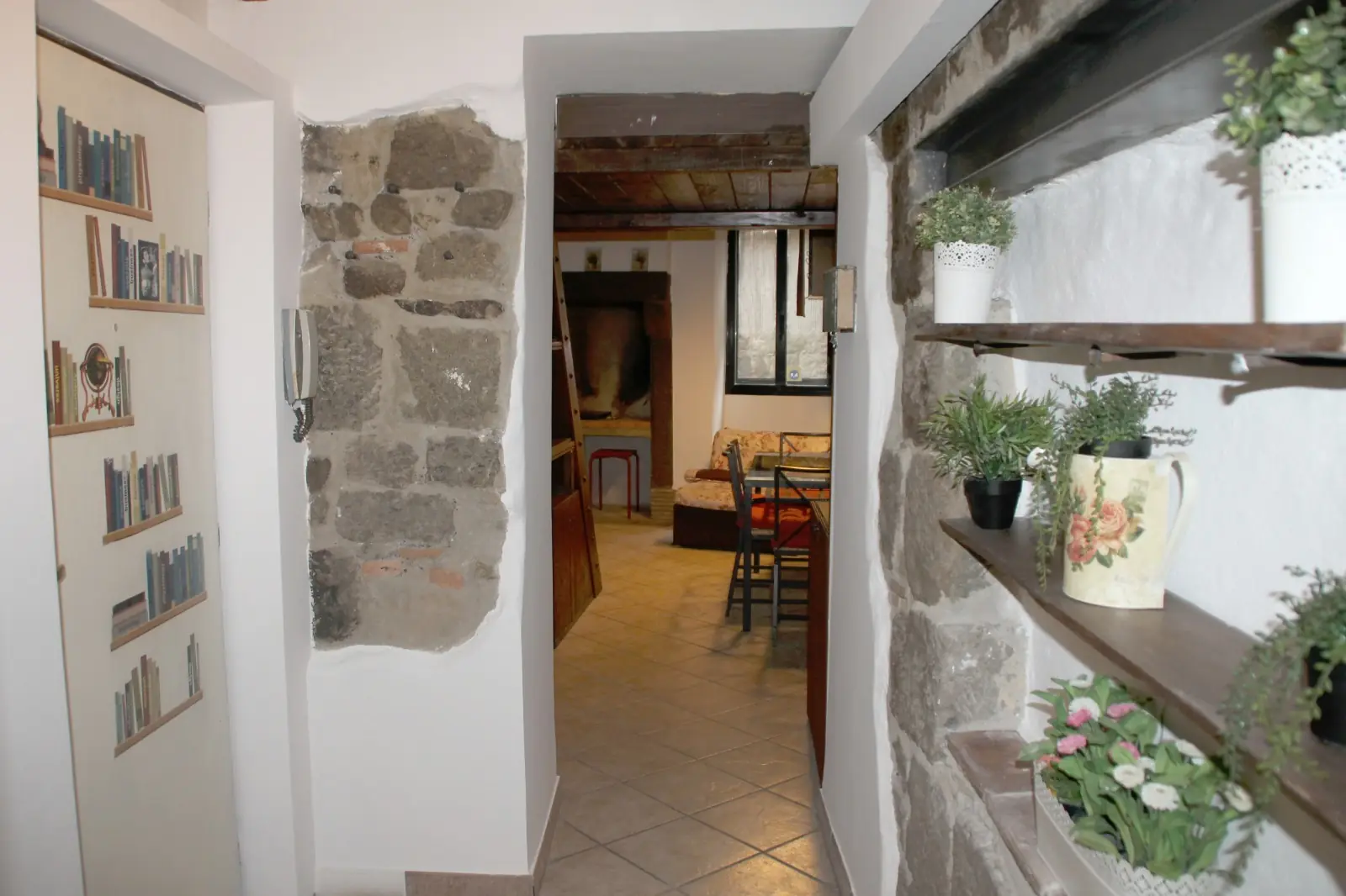 Interno rustico tipico della Tuscia viterbese