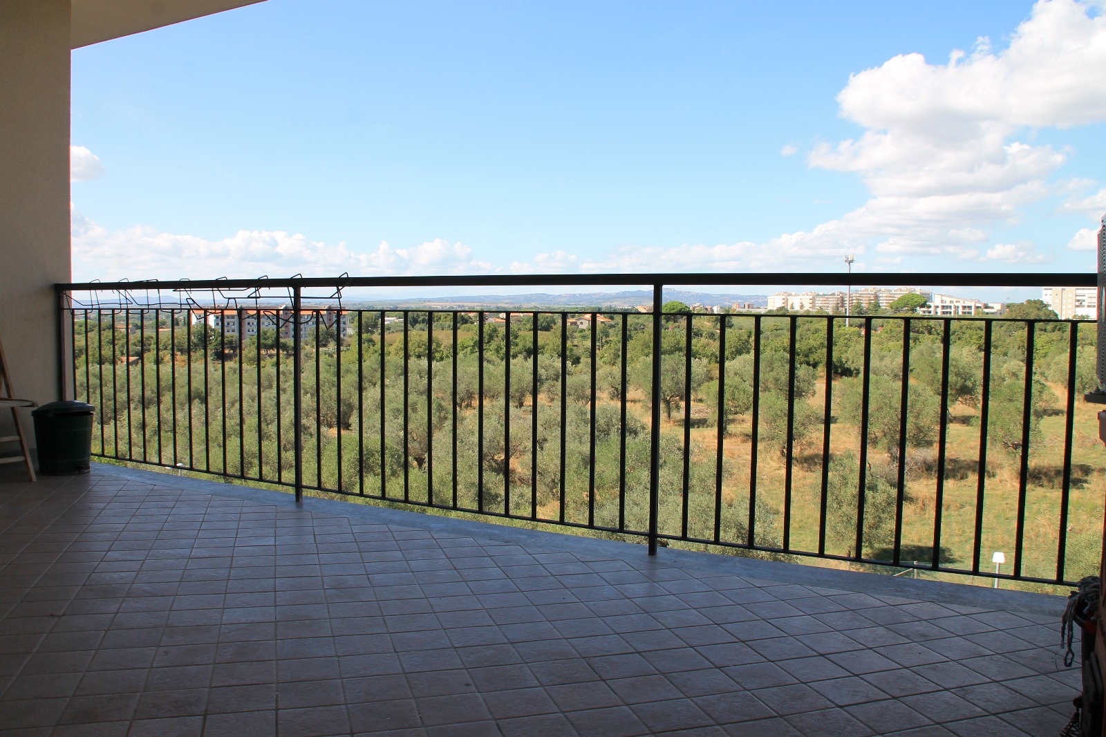 Terrazzo panoramico con vista su Viterbo centro storico